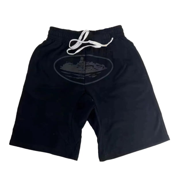 Pantalones cortos casuales deportivos hawaianos con tiras estampadas a la moda para hombre(Compre 2 y ahorre 10%)