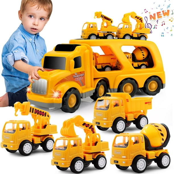 Construction Toys Car Nicmore 5 en 1 para niños de 2 a 6 años