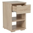 thumbnail image 2 of Flash Furniture Howell Collection End Table with Storage Drawer in Sonoma Oak Wood Grain Finish, 2 of 4