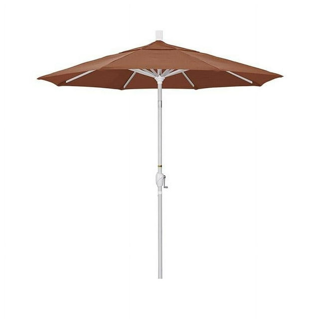 California Umbrella GSPT758170-F69 Parasol Rond de 7,5 Pieds en Aluminium, Olefin Terracotta
