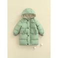 thumbnail image 2 of Diconna Baby Winter Hooded Jacket with Long Version Single-Breasted, 2 of 8