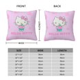 thumbnail image 4 of Hello Kitty Throw Pillow Cover Decoration Pillow Case Cushion for Home Sofa Couch 18"x18", 4 of 7