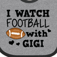 thumbnail image 4 of Inktastic I Watch Football with My Gigi Boys Baby Bib, 4 of 4