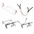 thumbnail image 1 of Fishing Rod Holder Adjustable Bridge Clip Wear-resistant Boat Mount Clamp-on Fish Rods Holders Railing Support Pole Stone Piers Red Type 3, 1 of 1