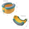thumbnail image 5 of Portable Folding Compact Unisex Travel Potty for Toddler Boys & Girls by BlueSnail (Yellow), 5 of 8