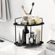 thumbnail image 4 of onlyliua Liquidación Organizador de Baño de Esquina, Estante de Esquina de 2 Niveles, Organizador de Tocador de Baño, Organizador de Cuidado de Perfumes, Estante de Almacenamiento de Baño de Esquina, 4 of 6