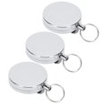 thumbnail image 2 of Belt Clip Key Ring, 2.0in Telescopic Retractable Keyring, Portable For Outdoor Key, 2 of 8