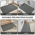 thumbnail image 6 of FEELHOME Kitchen Rugs 20"x32" Non-Slip Absorbent Kitchen Floor Mats Geometric Kitchen Mat Washable Small Throw Rug for Kitchen Decor, Black, 6 of 7