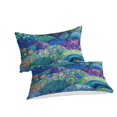 thumbnail image 2 of Home Bedding Set Fish Shell Comforter Cover Set Teen Adult Creative Seafloor Bedspreads,Full (80"x90"), 2 of 5