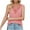 Pink, variant on Women Sleeveless Crop Tops Plus Size, Black Blouses for Women Fashion 2026 Women Y2K Off Shoulder Tees Slim Fit Summer Tops for Women Over 50 2026 Drop Shoulder Longline