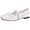 White, variant on GPOECD Ballerina Embroidered Flat Mary Jane Shoes for Casual Everyday Wear Classic Square Toe on Footwear Womens Shoes White,42