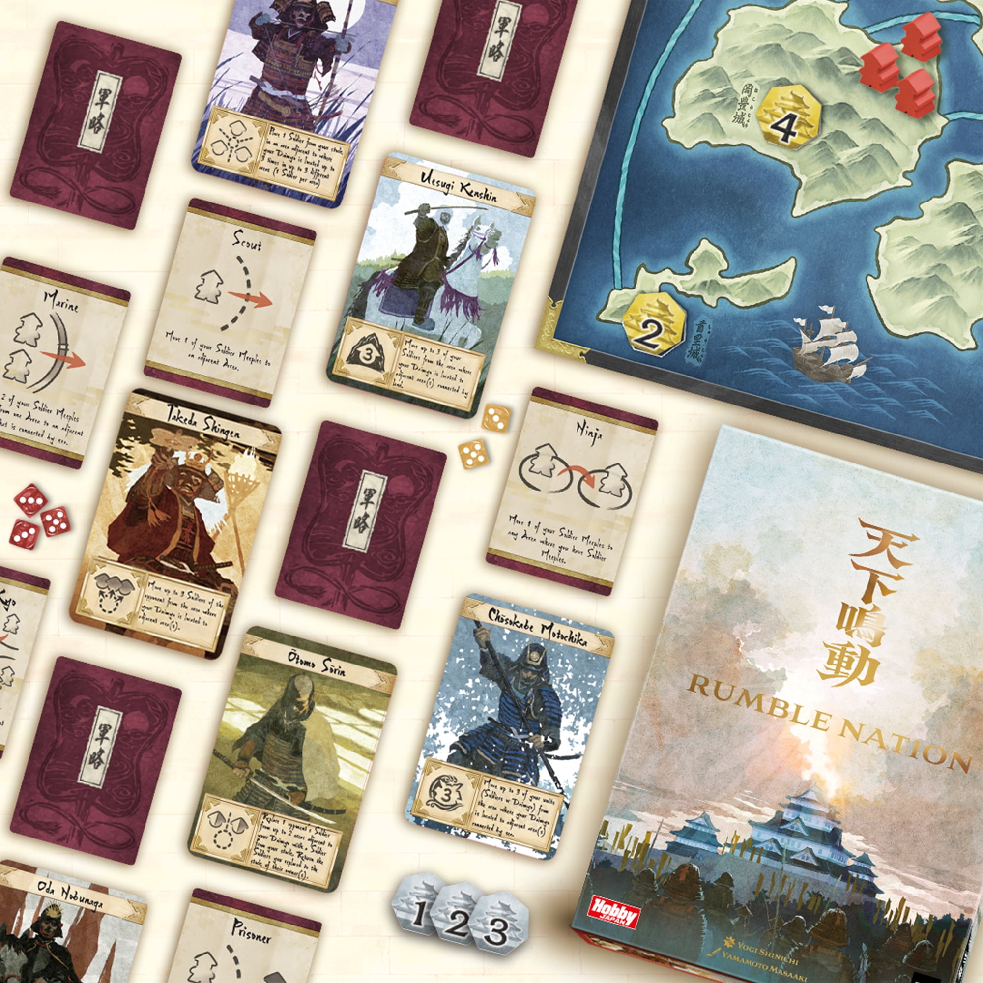 Rumble Nation Family Strategy Board Game for Ages 10+, from Asmodee