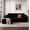 107" Black/L, variant on Gewnee 107" Boneless Couch, Cloud Couch Modular Sectional Sofa, L-Shaped Boneless Couches for Living Room, Deep Seat Sleeper Sofa,Required No Assembly, Black