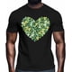 thumbnail image 2 of Camisetas informales de manga corta con trébol del Día de San Patricio para hombre, camisetas gráficas, 2 of 8