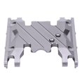 thumbnail image 4 of Estrela Caja de Transferencia Placa de Protección de Base Inferior Apta para SCX10 II 1/10 RC Modelo de Coche (Estilo B) Color Titanio, 4 of 8
