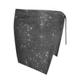 thumbnail image 3 of Nuoqisi Women’s Sets Fashion Metallic Sequins Halter Crop Top Deep V Neck Backless Vest Shirt and Skirt Clubwear Rave Outfit, 3 of 6