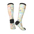 thumbnail image 2 of Sigee Sanrio X for Socks for Men Women Gifts for Him Boyfriend Teenage Boys Stocking Stuffers One Size, 2 of 7