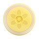 thumbnail image 1 of Cubierta para platos Cesta de drenaje plegable a prueba de polvo Cubierta para microondas Protector contra salpicaduras para cocinar en casa Amarillo, 1 of 10