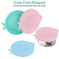 thumbnail image 3 of 3pcs Silicone Pet Food Can Lids with Spoon, Dog Cat Food Covers, FDA Safe BPA Free 3 Type Size for Canned Goods and Food Storage - Keeps Food Fresh, 3 of 8