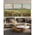 thumbnail image 6 of Drsoum Large 24x36in3pcs Natural Framed Vintage Grassland Meadow Wildflower Field Wall Prints Classic Retro Farmhouse Landscape Wall Art Rustic Decorations for Living room Bedroom, 6 of 6