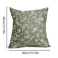 thumbnail image 2 of Sage Green Spring Easter Pillow Covers Inch Bunny Floral Leaf Butterfly Botanical Print Decorative Throw Pillows Seasonal Pillow Cases Couch Bed Sofa Decor Essential For Every Household, 2 of 3