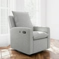thumbnail image 3 of Storkcraft Timeless Upholstered Recline Glider with USB, Salt & Pepper Boucle, 3 of 11