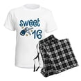 thumbnail image 4 of CafePress - Sweet 16 Women's Light Pajamas - Women's Short Sleeve Print T-Shirt and Pants Light Cotton Pajama Set, 4 of 7