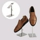 thumbnail image 4 of Expositor para zapatero/Soporte moderno para paletas de acero inoxidable, estante elevador para zapatos/para tienda de sandalias de zapatos de cuero p , plata mate, 4 of 8