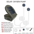 thumbnail image 2 of Solar Pond Aerator Air Oxygen Pump Foldable Solar Water Air Pump for Gardening Water Circulation Outdoor Fishing, 2 of 5