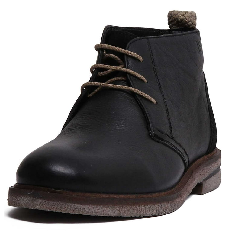 Josef Seibel Stanley 02 Men s 3 Eyelet Lace Up Leather Ankle Boot In Black Size 12 Walmart
