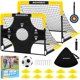 thumbnail image 1 of Set de portería de fútbol BORNEW para niños de 4x3 pies con balón y blancos de tiro, 1 of 8