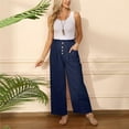 Besolor Womens Summer Suspender Overalls Wide Leg Pants Sleeveless
