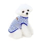 thumbnail image 2 of Ropa para mascotas Ropa para perros Primavera y verano Ropa para mascotas Perro de peluche Chaleco informal fino de verano a rayas, 2 of 6