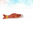 thumbnail image 2 of 100cm Japanese Carp Flag Koinobori Windsock for Party Home Room Decor (Red), 2 of 9