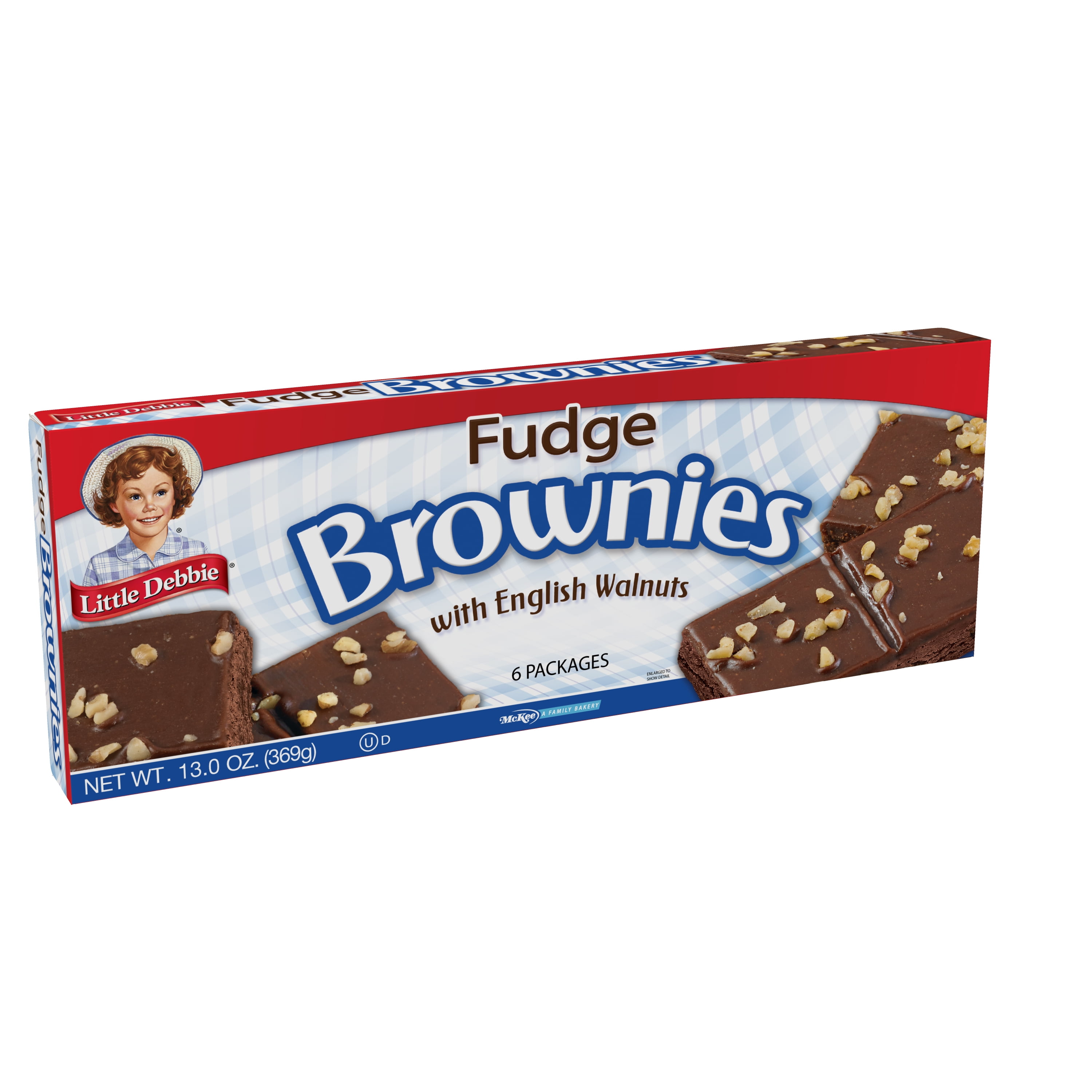Little Debbie Fudge Brownies, 6 ct, 13.0 oz