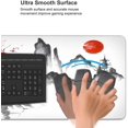 thumbnail image 5 of Sakura Cherry Blossom Gaming Mouse Pad 35.4×15.74 Inch with Stitched Edges Extended Waterproof Desk Pads Non Skid Rubber Base Large Keyboard Mat Computer Gaming Mousepad for Work Office Home, 5 of 6
