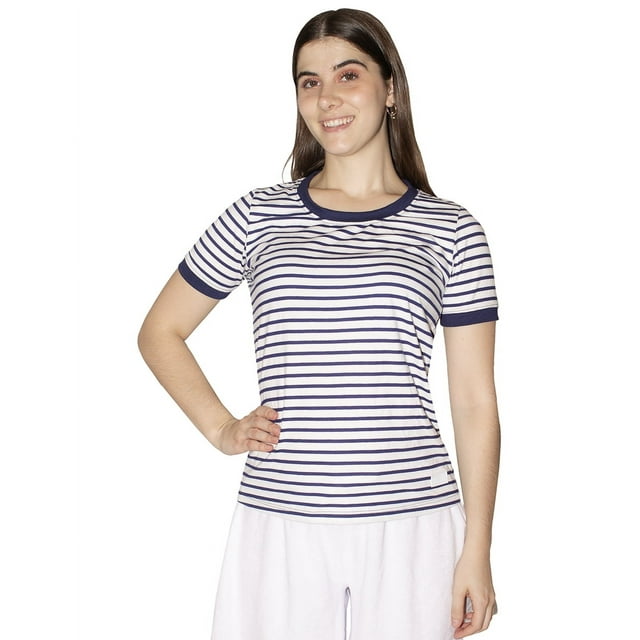 Blusa cuello redondo para dama