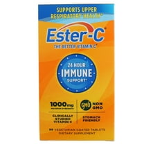 Ester-C Vitamin C 24 Hour Coated Tablets, 1,000 mg, 90 Ct