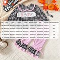thumbnail image 3 of Kogui Toddler Girl Clothes Toddler Little Girls Long Flare Sleeve Tops Bell Bottom Pants Outfit with Headband 3 6 9 12 18 Months 2T 3T 4T 5T (Black,2-3 Years), 3 of 9