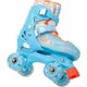 thumbnail image 3 of 4-wheel skates Adjustable boy girl Wheel Led 18-23 cm Size S blue, 3 of 4