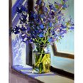 thumbnail image 1 of Pintura de diamante (DB5316) Flores en jarrón Cuadro de arte de diamantes de imitación redondo completo (A023) 45x60cm Hugtrwg Para estrenar, 1 of 1