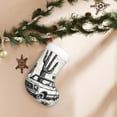 thumbnail image 7 of Salouo Vintage Cactus Pickup Print Christmas Stockings,Large Xmas Stocking Set of 1 Holiday and Farmhouse Stocking for Christmas Holiday Party Decoration(17.7*11 Inch), 7 of 7