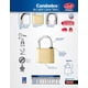 thumbnail image 2 of Candado Acero Largo Llave Estándar 2piezas Cromo Satinado L2 Lock L20S40TB, 2 of 3