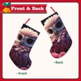 thumbnail image 2 of Sikiie Cute Flower Owl Christmas Stockings,18 Inches Christmas Stockings Xmas Hanging Stockings for Family Christmas Decorations & Gifts, 2 of 7