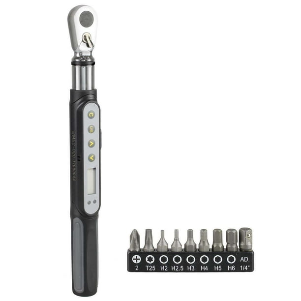 VENZO Bike Bicycle Tools Set Mini Digital Torque Wrench 1
