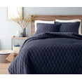 thumbnail image 1 of Home Trends 3 Piece Velvet Quilt Set, 1 of 1