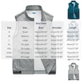 thumbnail image 2 of Purcolt Mens Vests Outerwear Lightweight Quick Dry Sports Golf Vest Thin Sleeveless Jackets with Zipper Pockets for Fishing Hiking Running, 2 of 8