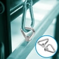 thumbnail image 1 of HONITANO 4 Pcs Écrous à Œil Ronds en Acier Inoxydable Fixation Filetée Durable Construction Aéroportuaire, 1 of 7
