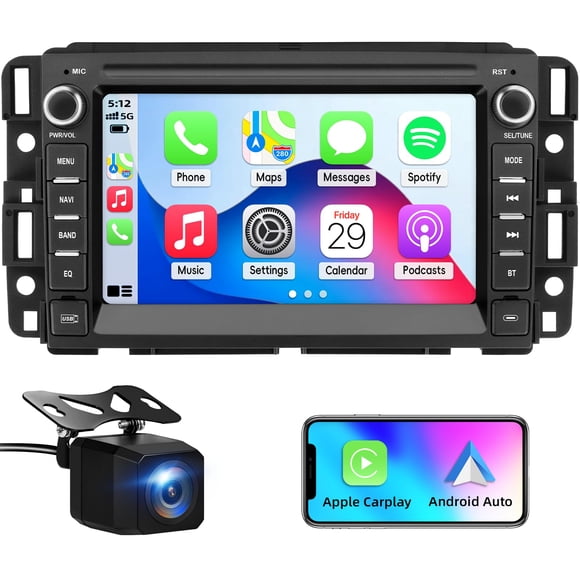 Estéreo para Auto OHREX para Chevy Silverado 07-13 7" Android 13