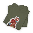 thumbnail image 3 of Devil Las Vegas World Industries 2000s Skateboard Vintage Classic TShirt Print - Military Green / 3XL, 3 of 5